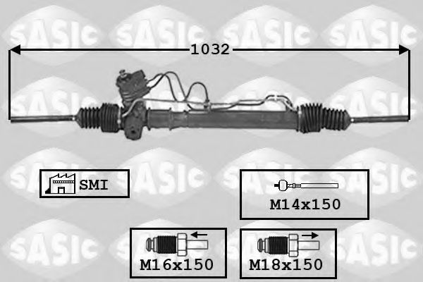 7006121 SASIC Steering Steering Gear