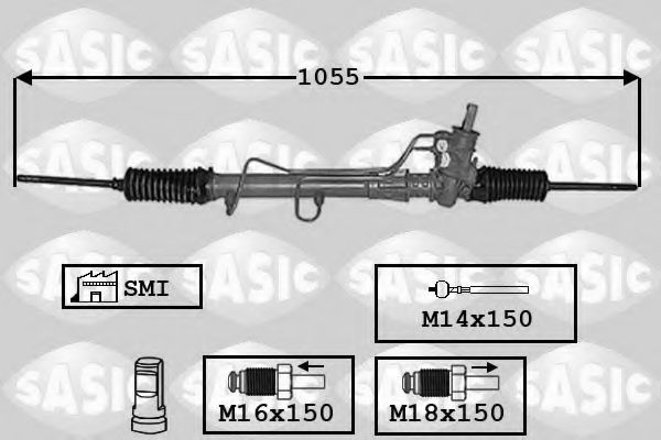 7006124 SASIC Steering Steering Gear