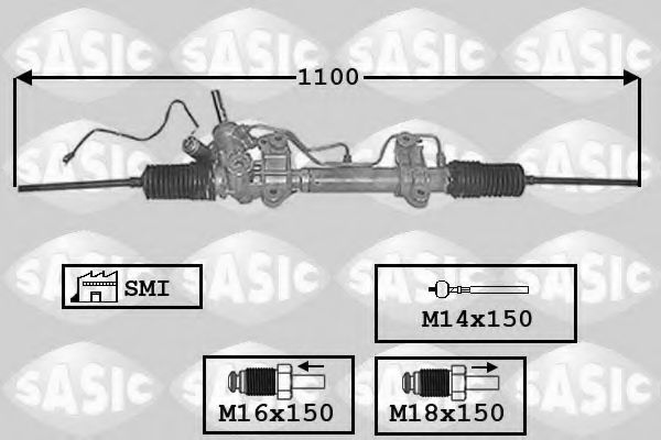 7174002 SASIC Steering Gear