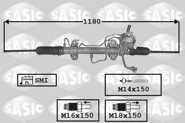 7174003 SASIC Рулевой механизм