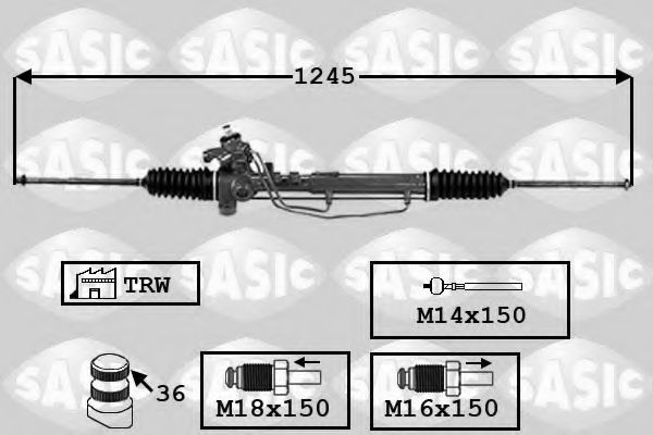 7006137 SASIC Steering Steering Gear