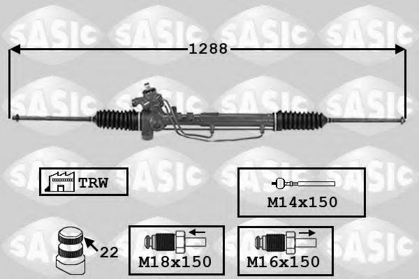 7006138 SASIC Steering Gear