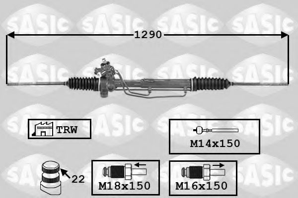 7006139 SASIC Steering Steering Gear