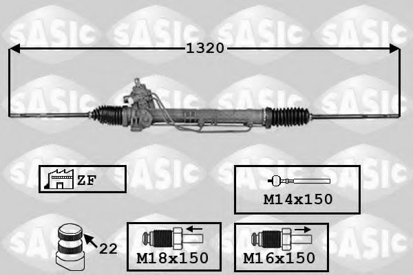 7006144 SASIC Steering Gear