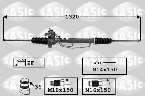 7006152 SASIC Steering Steering Gear