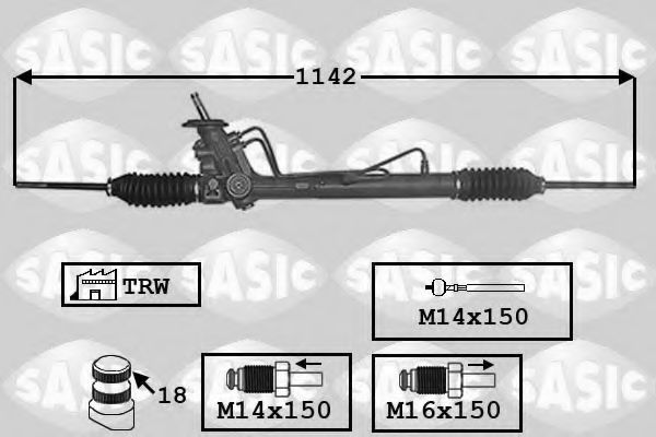7006153 SASIC Steering Gear