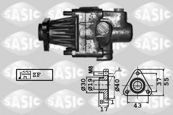 7076011 SASIC Steering Hydraulic Pump, steering system