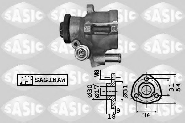 7076021 SASIC Hydraulic Pump, steering system