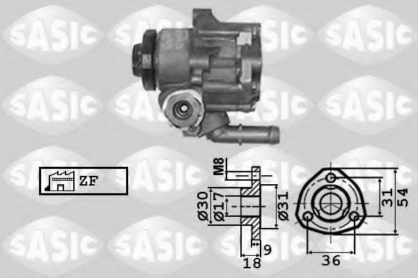 7076024 SASIC Hydraulic Pump, steering system