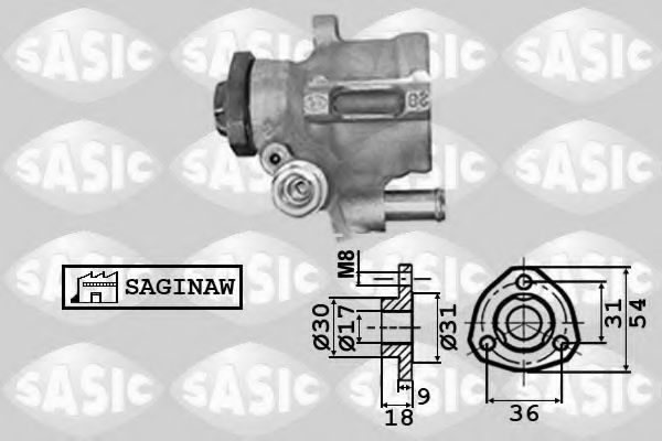 7076028 SASIC Steering Hydraulic Pump, steering system