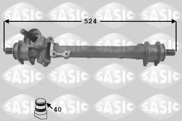 9006002 SASIC Рулевой механизм
