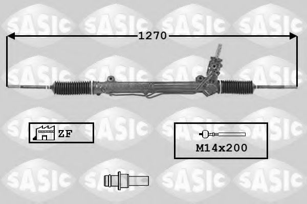 7006067 SASIC Рулевой механизм