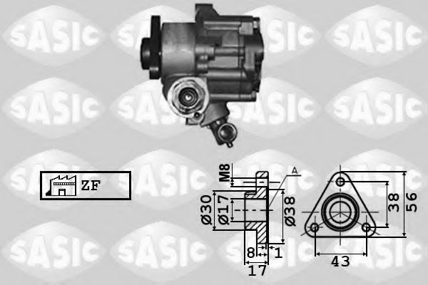 7076002 SASIC Hydraulic Pump, steering system