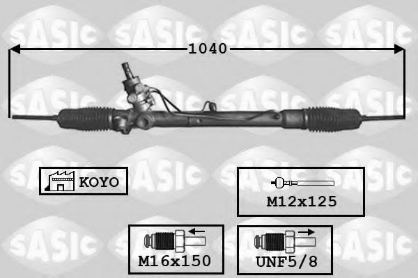 7176001 SASIC Steering Gear