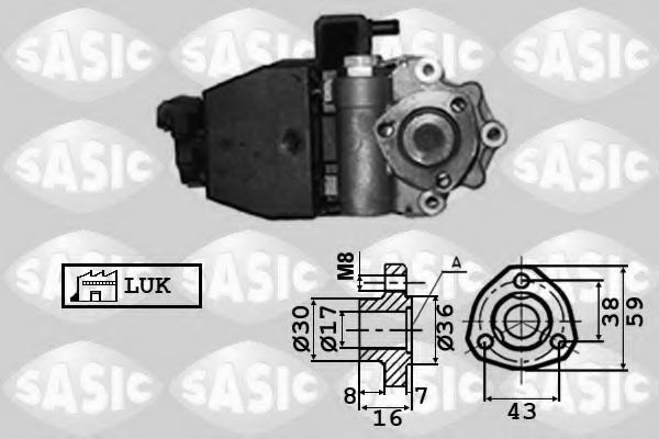 7076032 SASIC Hydraulic Pump, steering system