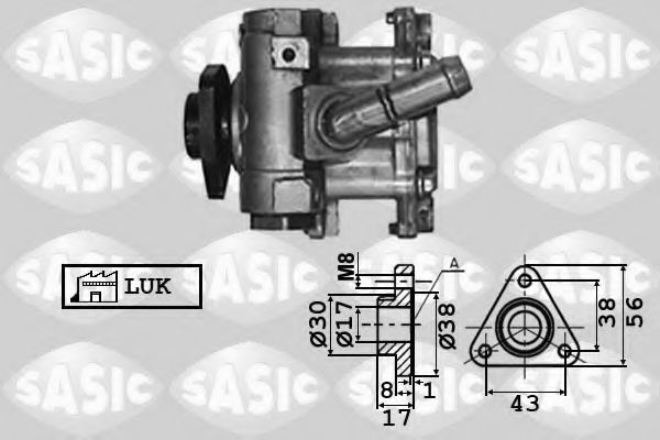 7076040 SASIC Steering Hydraulic Pump, steering system