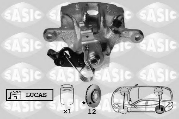 6506074 SASIC Brake Pad Set, disc brake