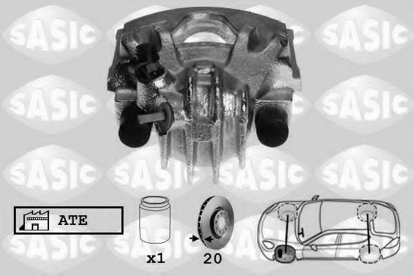 SCA0050 SASIC Brake System Brake Caliper