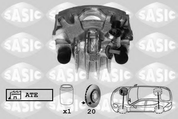 SCA0051 SASIC Brake System Brake Caliper
