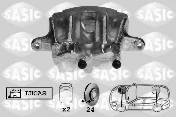 SCA0067 SASIC Bremsanlage Bremssattel