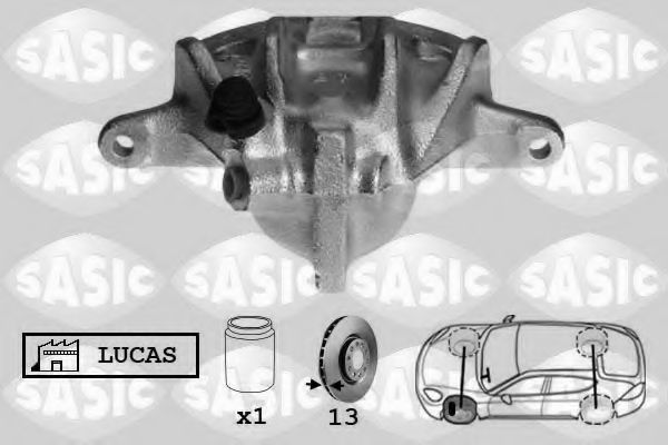 SCA0086 SASIC Brake System Brake Caliper