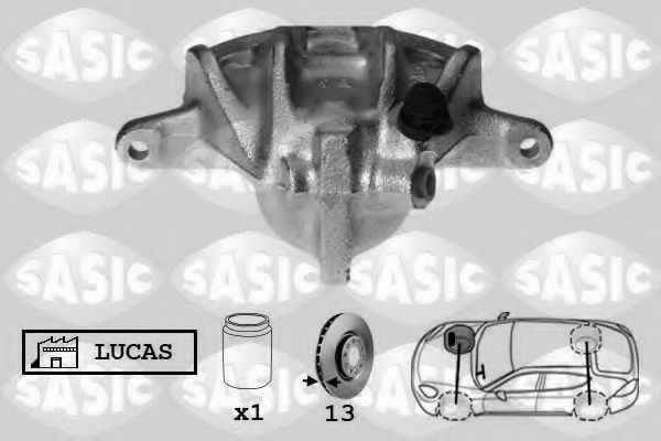 SCA0087 SASIC Brake System Brake Caliper