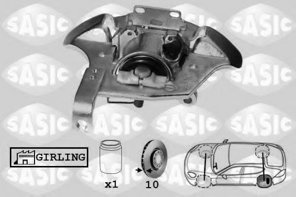 SCA0106 SASIC Brake System Brake Caliper