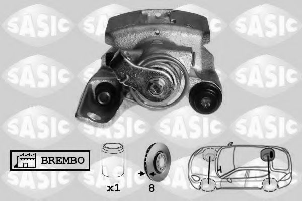 SCA4045 SASIC Тормозная система Тормозной суппорт