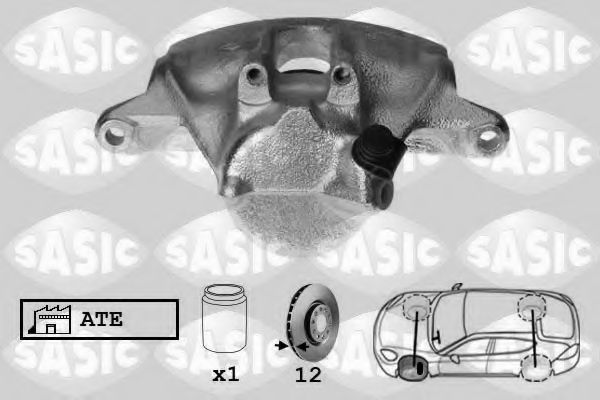 SCA6022 SASIC Brake System Brake Caliper
