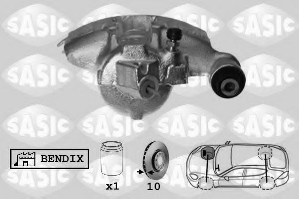 SCA6265 SASIC Brake System Brake Caliper
