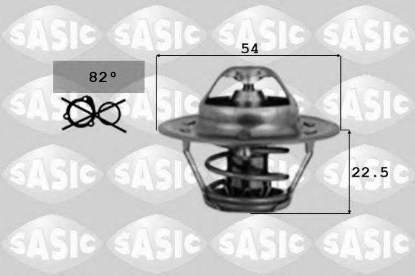 4000358 SASIC Cooling System Thermostat, coolant