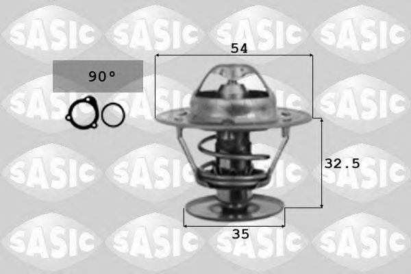 4000374 SASIC Thermostat, coolant