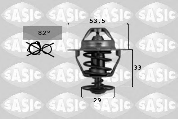 9000107 SASIC Cooling System Thermostat, coolant