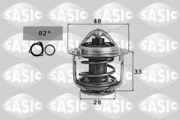 9000126 SASIC Cooling System Thermostat, coolant