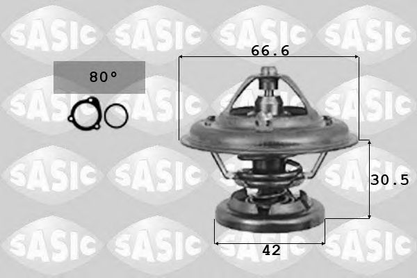 9000257 SASIC Thermostat, coolant