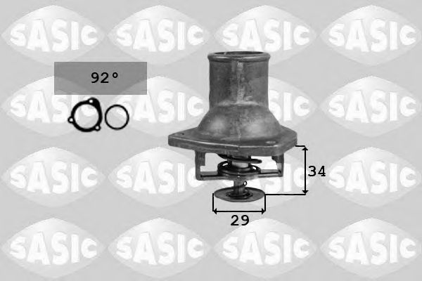 9000297 SASIC Cooling System Thermostat, coolant