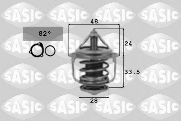 9000317 SASIC Cooling System Thermostat, coolant
