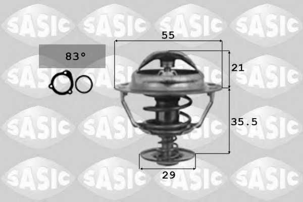 9000331 SASIC Cooling System Thermostat, coolant