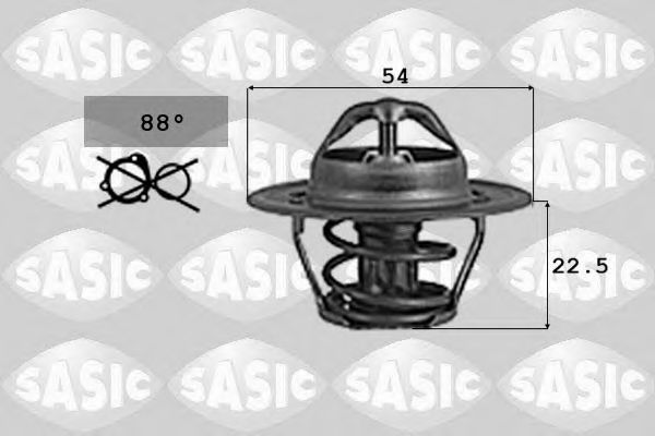 9000742 SASIC Cooling System Thermostat, coolant