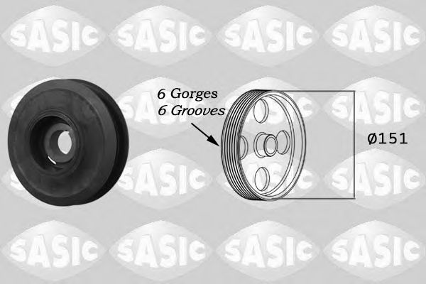 2156008 SASIC Gasket, cylinder head cover