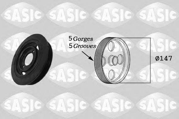 2156009 SASIC Gasket, cylinder head cover