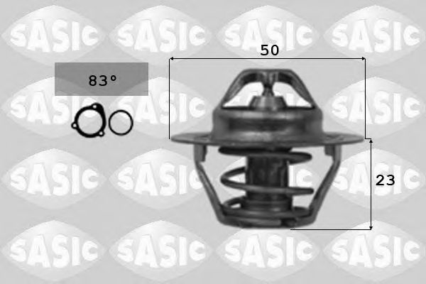 3304002 SASIC Thermostat, coolant