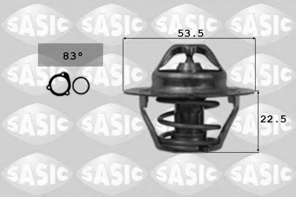 3304003 SASIC Cooling System Thermostat, coolant