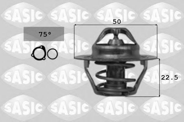 3304005 SASIC Cooling System Thermostat, coolant