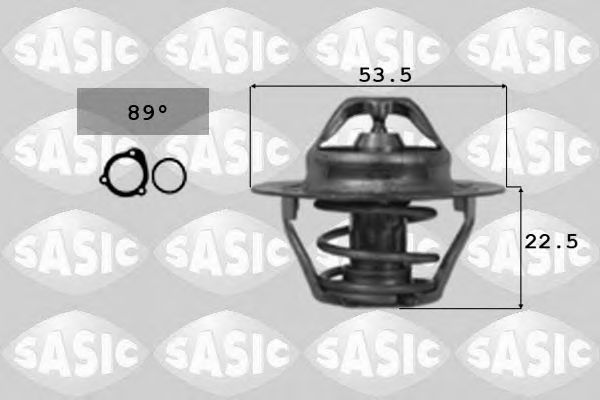 3304009 SASIC Cooling System Thermostat, coolant