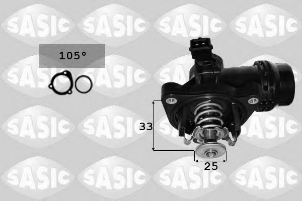 3306009 SASIC Cooling System Thermostat, coolant