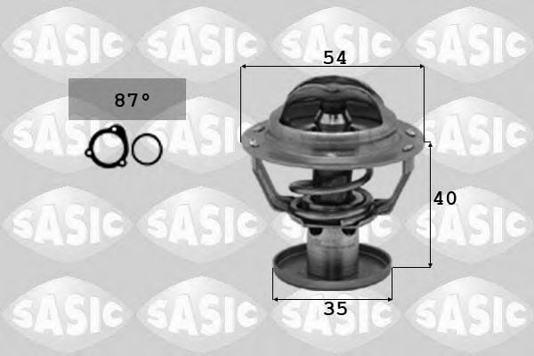 3306028 SASIC Cooling System Thermostat, coolant