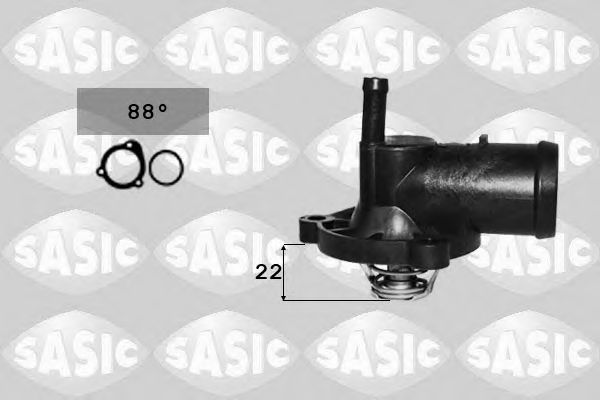 3306060 SASIC Cooling System Thermostat, coolant
