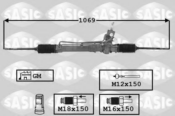 7176007 SASIC Steering Gear
