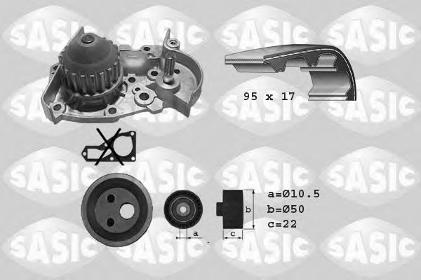 3904002 SASIC Freewheel Gear, starter